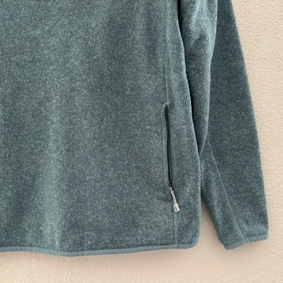Patagonia Better Sweater Small Teal Pullover Lightweight Outdoor Hiking Camping - Picture 9 of 13
